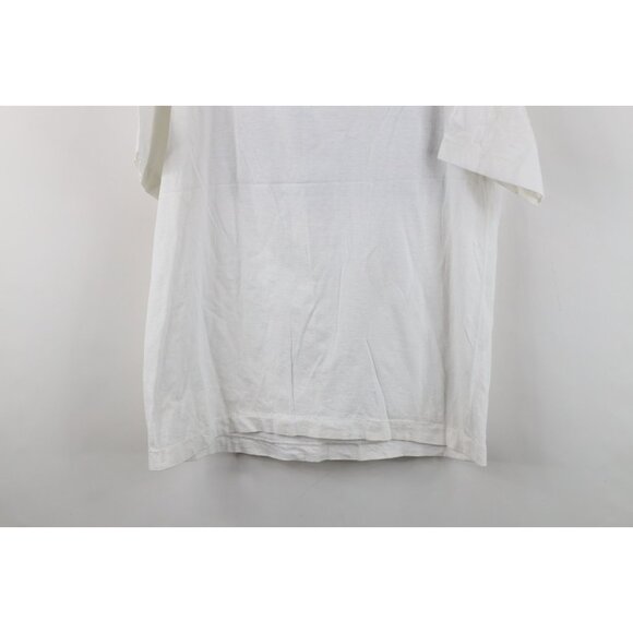 Vintage 90s Streetwear Mens XL Spell Out Nevada Las Vegas License Plate T-Shirt - Picture 11 of 11